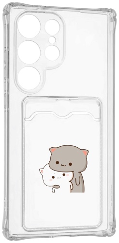 Чехол для Samsung Galaxy S24 Ultra прозрачный
