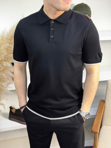 Поло ABAY FASHION черный