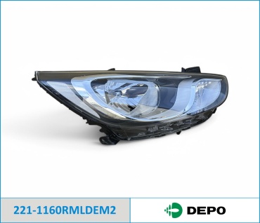 DEPO блок фара 2211160RMLDEM2