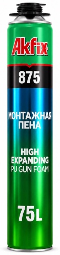 Akfix пена 875, 750 мл 1 шт