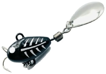 Блесна UF-STUDIO H28BLghost 1 шт  Black Ghost