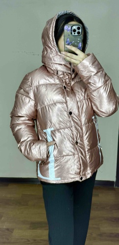 Пуховик FASHION розовый