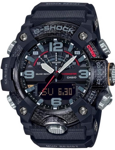 Кварцевые CASIO GG-B100-1ADR пластик, нержавеющая сталь