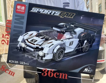 Конструктор MINGDI Sports car K3135, деталей 323 шт