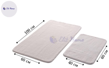 Elit Home комплект ковриков COMFORT 100x60 см, микрофибра