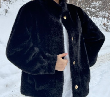 Шуба Шуба черный