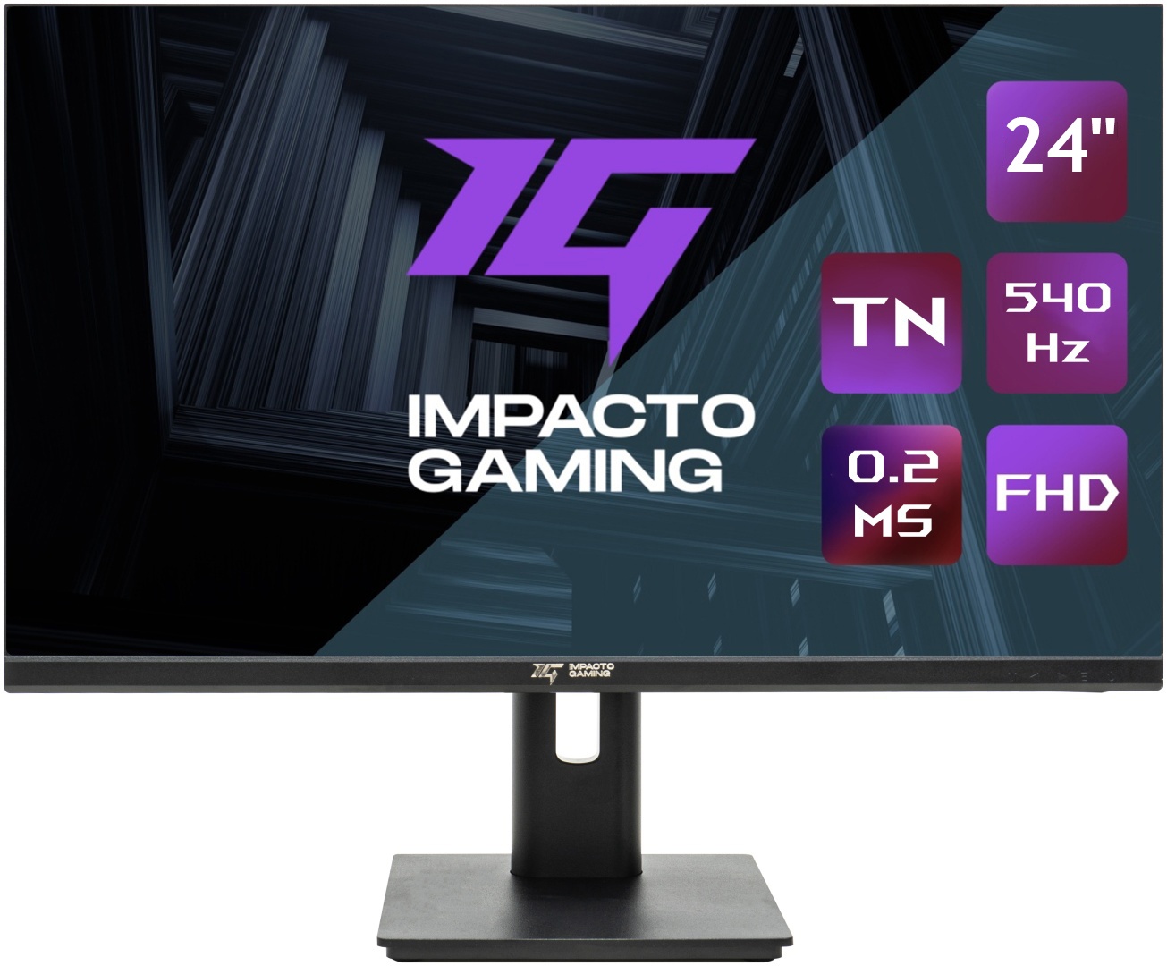 Монитор 24" IMPACTO GAMING RX540G черный