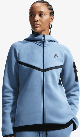 Толстовка Nike голубой