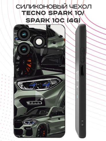 Чехол для TECNO Spark 10, Spark 10C рисунок