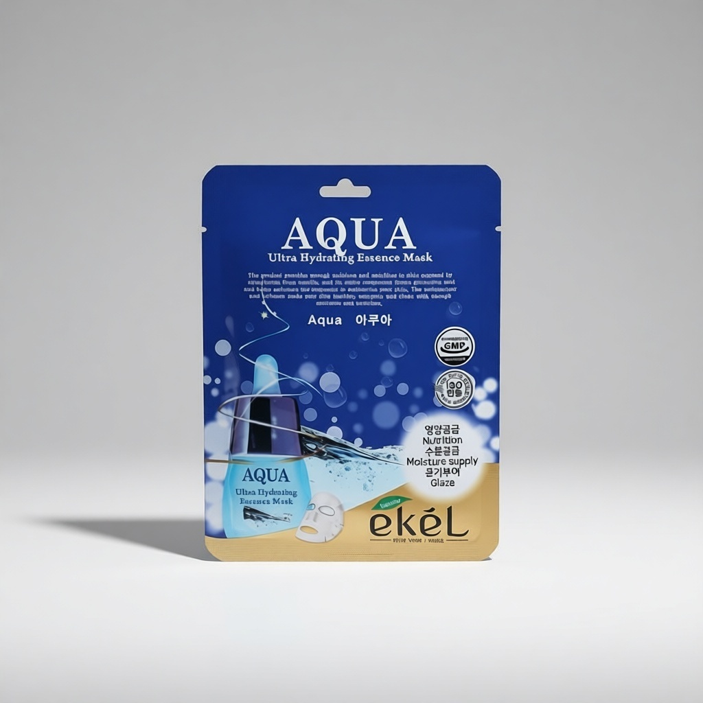 Маска для лица EKEL тканевая Aqua Ultra Hydrating 1 шт, фото 2