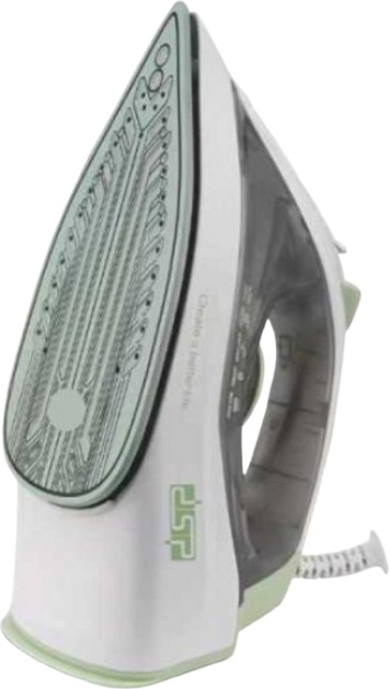 Утюг DSP KD-1135 белый, зеленый