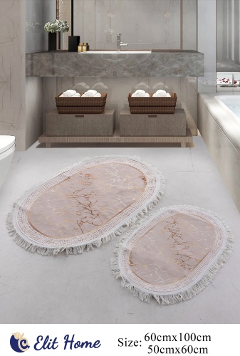 Elit Home комплект ковриков MODEVSA 100x60 см, микрофибра