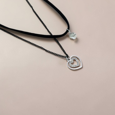 Подвеска Hatira медицинская сталь, кристаллы Swarovski