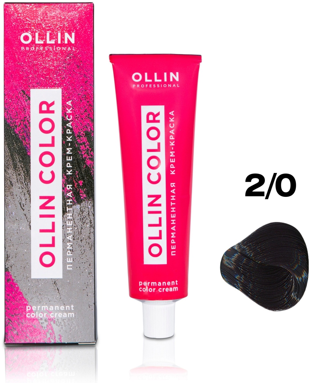 Ollin Professional COLOR 2/0 Черный черный крем-краска 60 мл