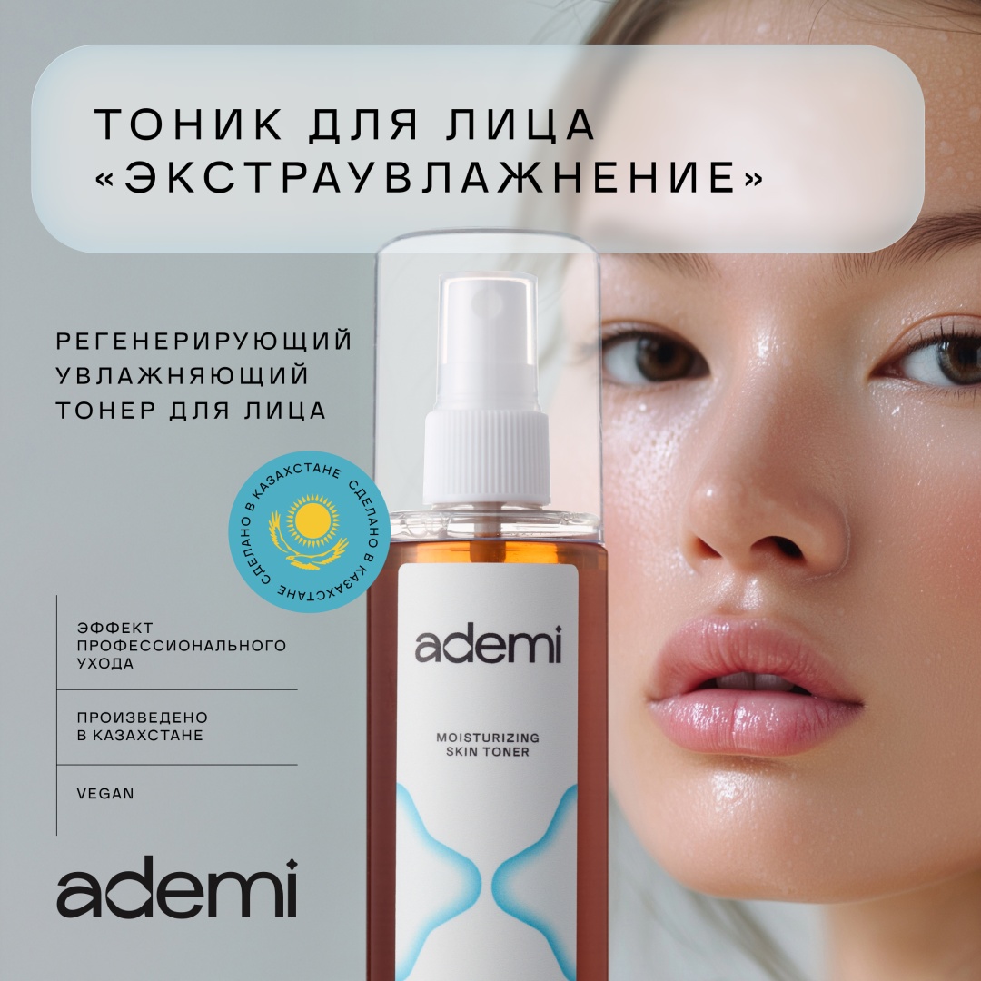 Ademi тоник daily care для лица Экстраувлажнение 150 мл
