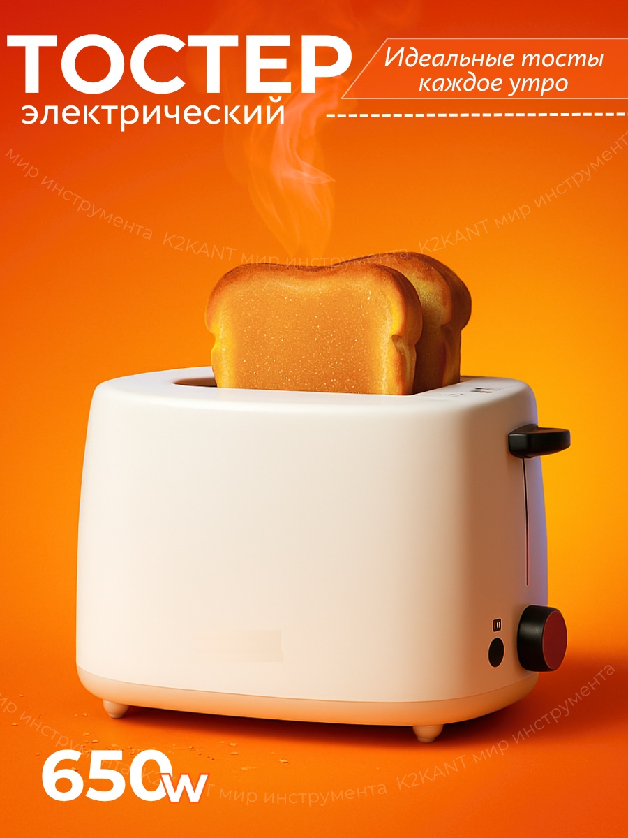 Тостер K2KANT BM-023 белый