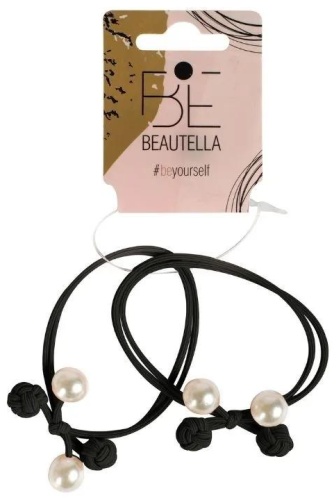Beautella резинка 2 шт, черный