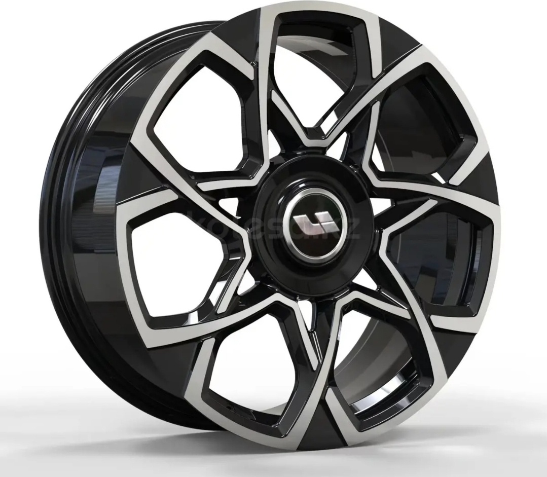 LKN 00w 9x21/5x120 D62.5 ET38 4 диска черный, серебристый