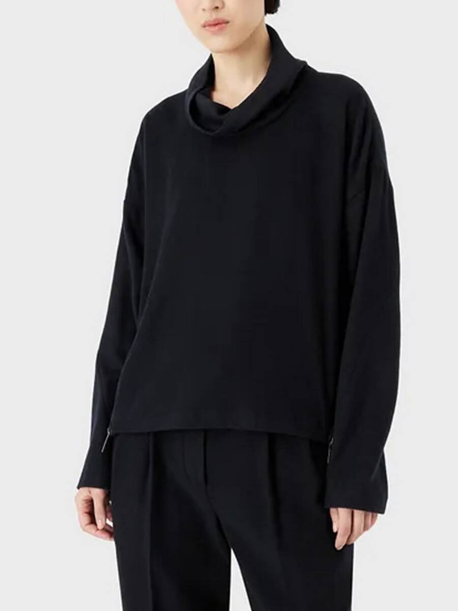 Свитшот Emporio Armani черный