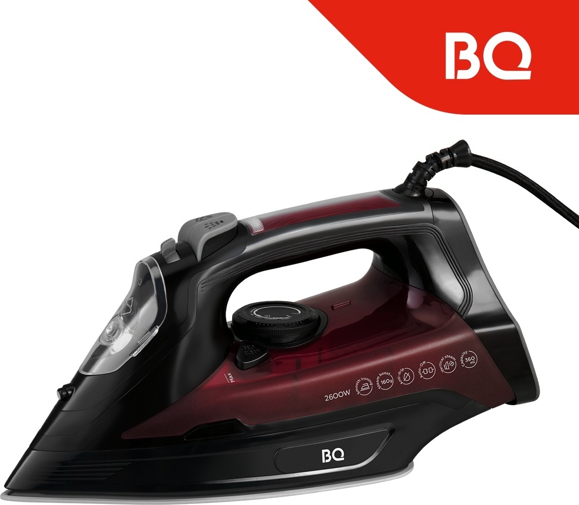 Утюг BQ SI1003 черный, красный