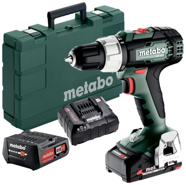 Metabo дрель-шуруповерт SB 18 L 2x2Ач metaBOX 145 (614053500) 18 В