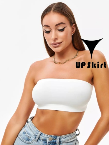 Бюстгальтер без наполнителя UP Skirt белый