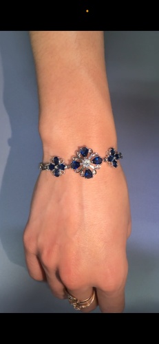 Fashion Jewelry 01 длина 17 см медицинская сталь, цирконий