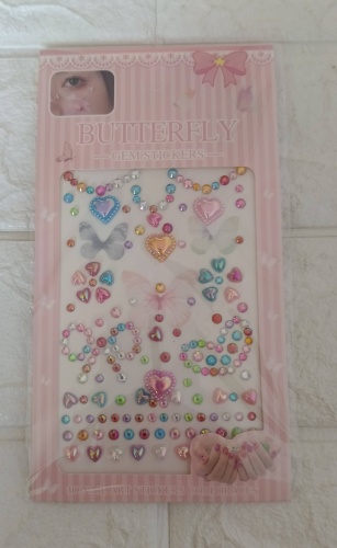 Butterfly наклейки BUTTERFLY 100 шт