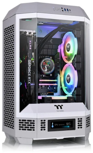 Thermaltake The Tower 300 Limestone серый