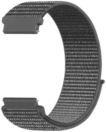 Ремешок BOGEMA для Samsung Galaxy Watch3, Galaxy Watch4, Galaxy Watch4 Classic, Galaxy Watch5, Galaxy Watch5 Pro, Galaxy Watch Active, Galaxy Watch Active2, Galaxy Watch6 Classic, Galaxy Watch6, Galaxy Watch FE, Galaxy Watch 7 серый