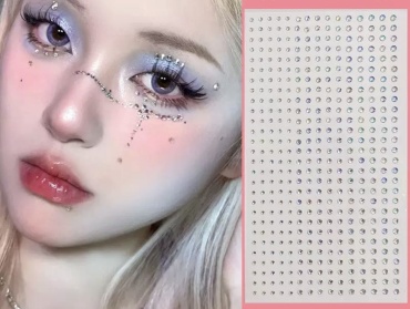 Наклейка на лицо 1 шт 2, 2.5 ,3