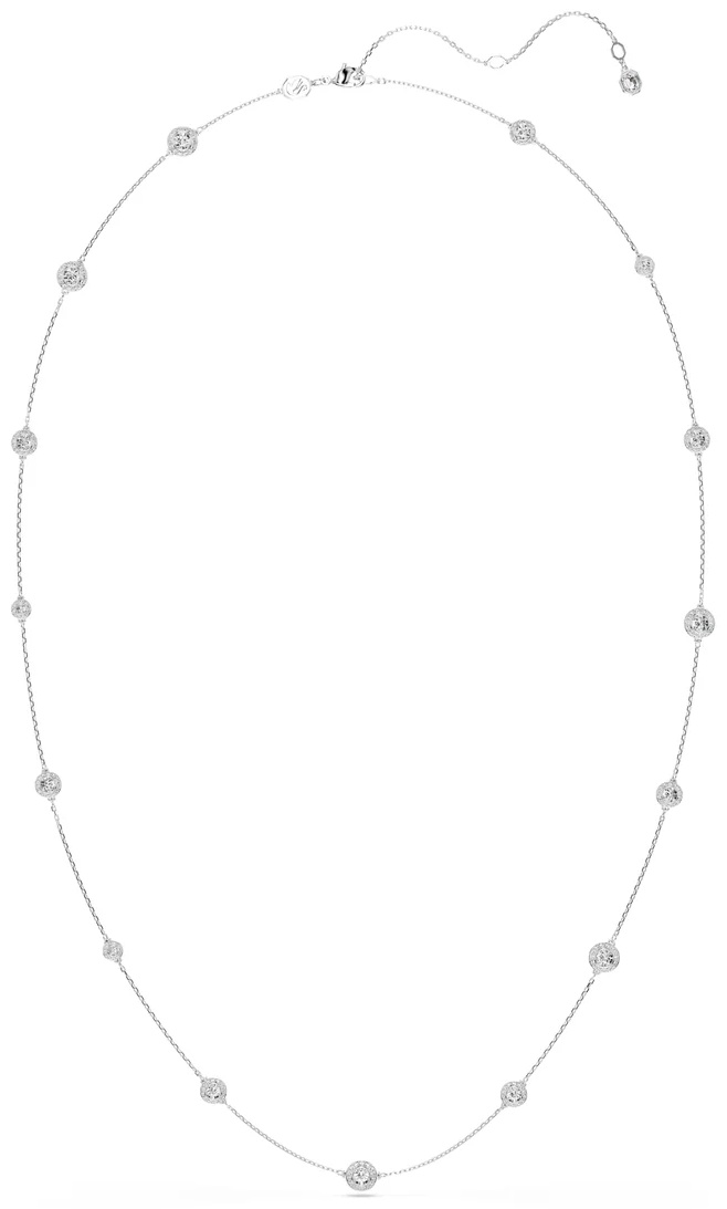 Swarovski длина 90 см бижутерный сплав, кристаллы Swarovski