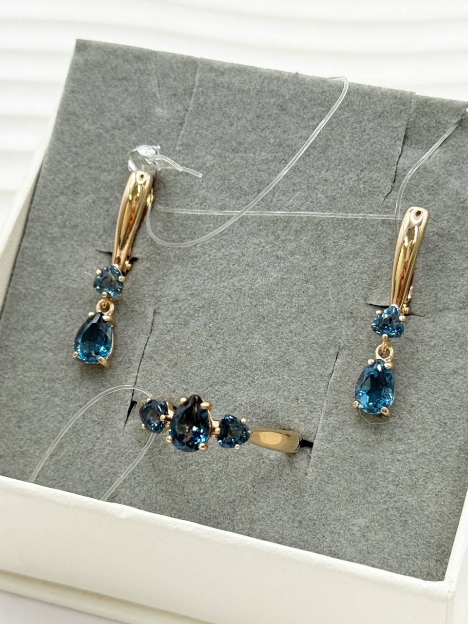 AQUAMARINE 45016608 вес 4.86 г серебро, топаз