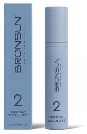 Bronsun средство для долговременной укладки для бровей №2 Brow Sculpt 10 мл