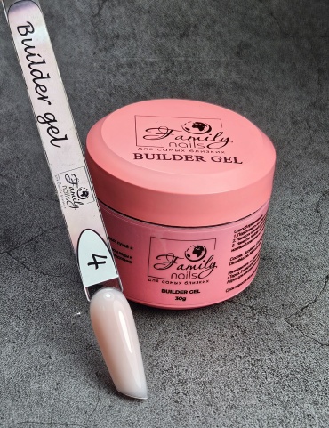 Family nails гель Builder gel №4 30 мл