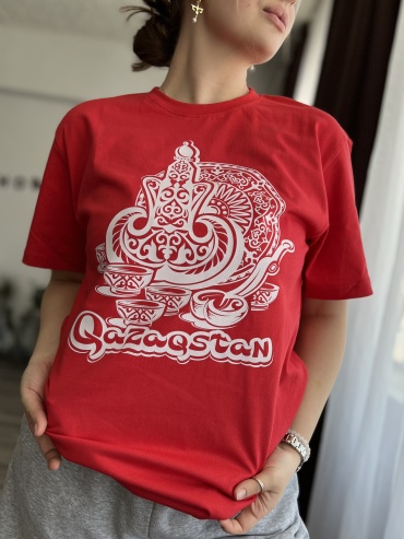 Футболка Burkit style красный