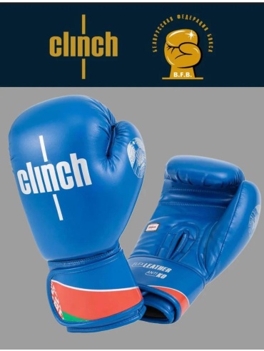 Боксерские перчатки Clinch 4 oz синий