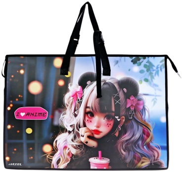 Папка для труда I Love Anime, A2, мультиколор