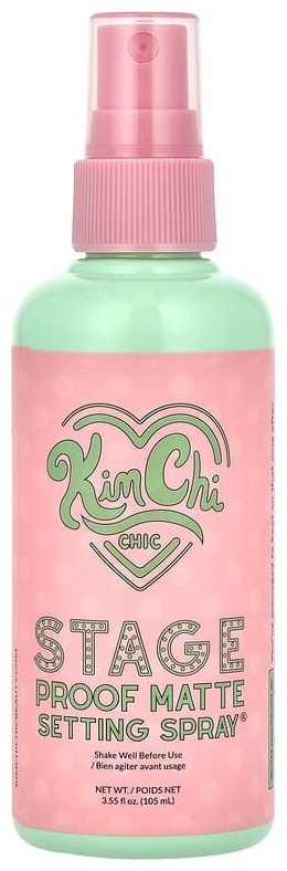 KimChi Chic Beauty Stage Proof Matte Setting Spray, 01 матовый финиш, 105 мл (3,55 жидк. унц.) фиксатор макияжа для лица 105 мл
