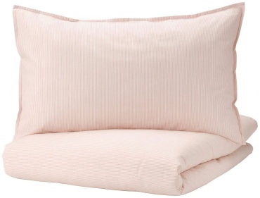 Комплект IKEA БЕРГПАЛЬМ 1.5-спальный хлопок, 1 наволочка: 50x80 см