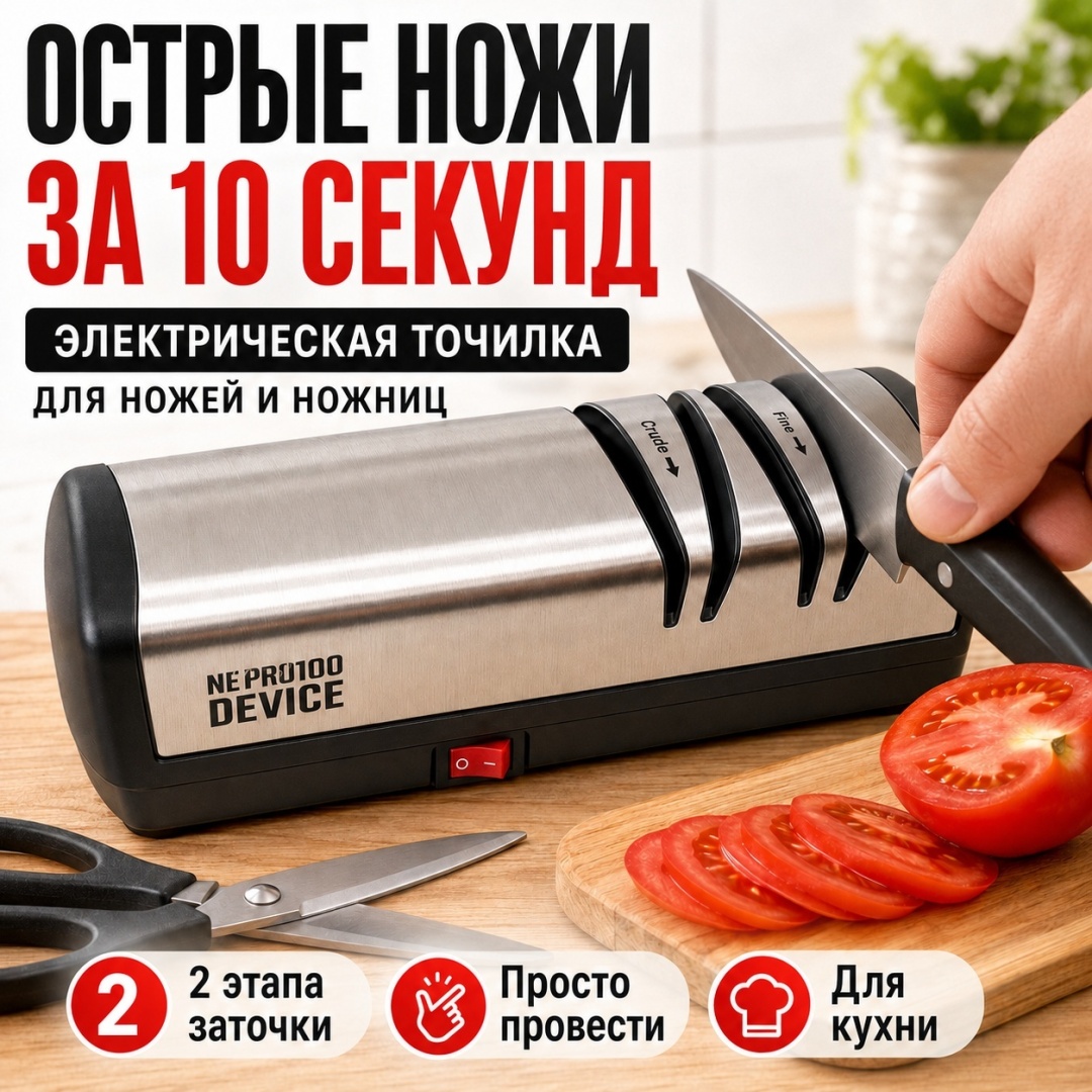 Nepro100device электрическая точилка S867, корунд