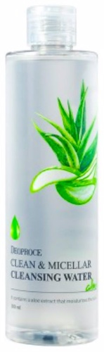 Deoproce Clean & Micellar Cleansing Water Aloe мицеллярная вода 300 мл