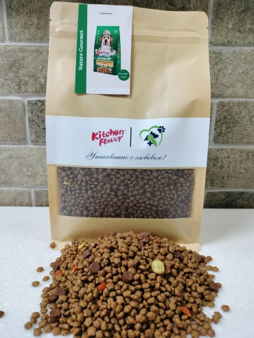 Kitchen Flavorc корм с антарктическим крилем для щенков мелких пород  0.5 кг