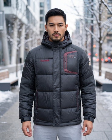 Зимняя куртка Hummel черный