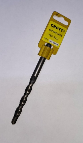 CROTT бур Бур 12*160 (SDS-hex, 12х100х160 мм) 1 шт