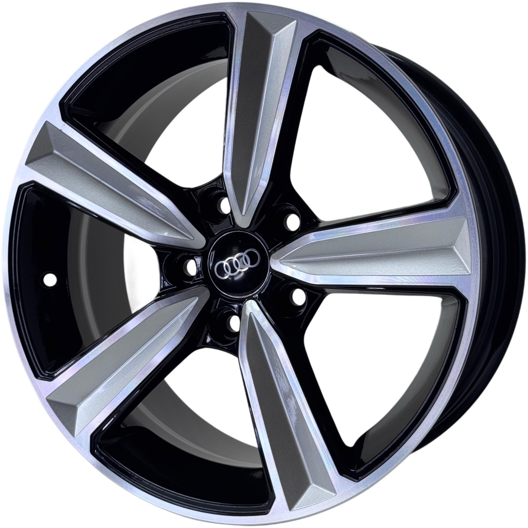 Yixing 0576 WESTWHEELSSHOP 7x16/5x112 D66.5 ET35 4 диска черный, хром