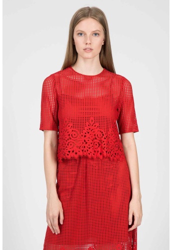 Блузка Tommy Hilfiger красный