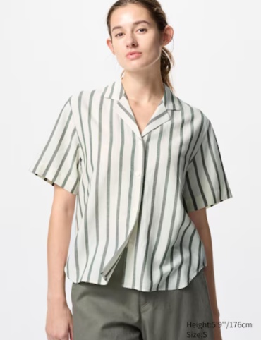 Рубашка Uniqlo мультиколор