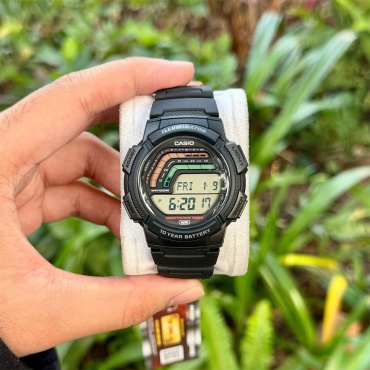 Кварцевые CASIO WS-1800-1AVDF полимерный пластик