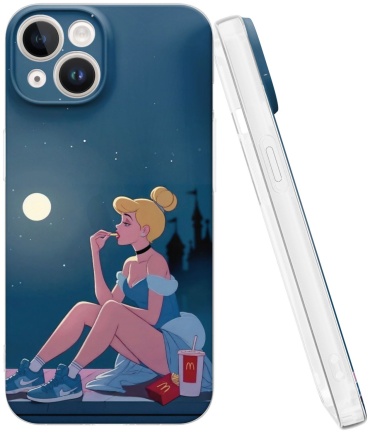 Чехол Mcover для Apple iPhone 14 рисунок